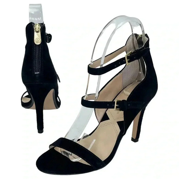 Adrienne Vittadini Georgino Fine Suede Leather Womens Heels Size 5.5M - Picture 9 of 12